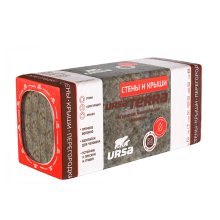 Утеплитель URSA TERRA 36 PN (плита) 1250-610-100мм (3,812м2 0,381м3 15,5кг/м3 5шт)