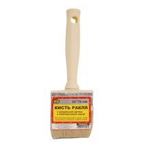 Кисть макловица  3*7см натуральная щетина, пластиковый корпус МИНИ ПРОМИС