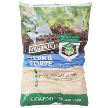 Грунт 10 л. универсальный с перлитом Здоровая Земля TERRA FORTE