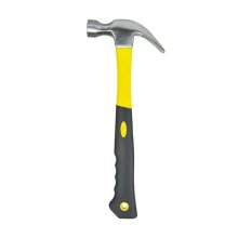 Молоток-гвоздодер 450 гр. фиберглассовая ручка ПРОМИС