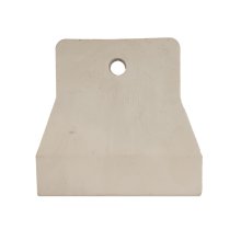 Шпатель  80 мм. резиновый белый ПРОМИС