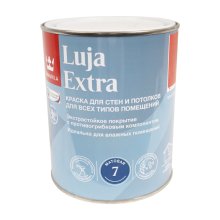 Краска водная интерьерная 0,9 л. база C матовая, экстра-стойкая Tikkurila LUJA EXTRA