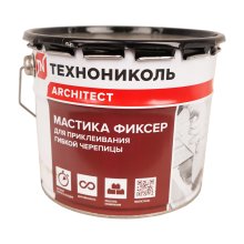 Мастика 3,6 кг. битумная для гибкой черепицы № 23 (Фиксер), ведро ТЕХНОНИКОЛЬ