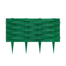 Садовое ограждение 25 см.*2,4 м. Ива хаки ПРОТЭКТ