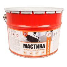 Мастика 10 кг. битумная холодного отверждения ЦАРИЦЫНСКИЕ КРАСКИ