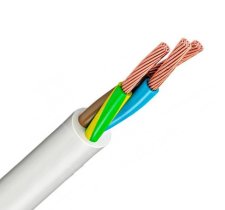 Провод ПВСмб 3х0,75 (100м) белый Народный