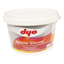 Краска акриловая  интерьерная 2,5 л. для внутренних работ силиконовая NEOSTAR SILICONE База С (разбавление до 25%) DYO