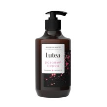 Жидкое мыло для рук и тела 0,38 л. с дозатором РОЗОВЫЙ ПЕРЕЦ парфюмированное Lutea KiPNi