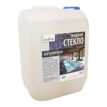 Клей жидкое стекло 15 кг. натриевое  ECOLUX