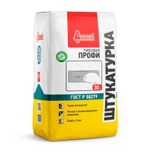 Штукатурка для внутренних работ 30 кг. ГИПСОВАЯ ПРОФИ Старатели