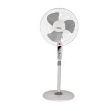 Вентилятор напольный DX-1608R 40Вт 220V таймер пульт белый/черный DUX