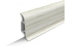 Плинтус  2,2м ИДЕАЛ КЛАССИК 3D 55 мм. окраш с мягким краем 267 (40 шт.) клен белый