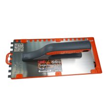 Гладилка нержавеющая сталь 280*130 мм. зуб 8х8 мм. PROFI 680-008 DECOR