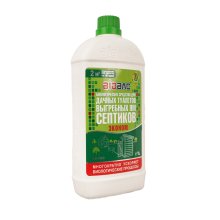 Биоочиститель для выгребных ям, дачных туалетов и септиков БИОБАК 1000 мл.