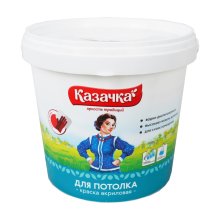 Краска водоэмульсионная потолочная 1,4 кг. ВД-АК КАЗАЧКА