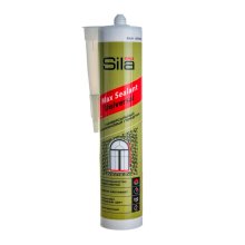 Герметик силиконовый 290 мл. для окон и дверей (белый) SILA PRO Max Sealant Silacril