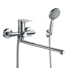 Смеситель для ванной латунный одноручковый с длинным изливом RAY Wesnaart