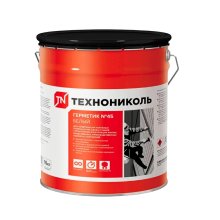 Герметик бутил-каучуковый 16 кг. (белый)  №45  Технониколь