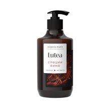Жидкое мыло для рук и тела 0,38 л. с дозатором СПЕЦИИ ВИНО парфюмированное Lutea KiPNi
