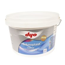 Краска акриловая интерьерная 2,5 л. шелковисто-матовая TEKNOPLAST антибактериальная с добавлением тефлона (разбавление до 10%) DYO