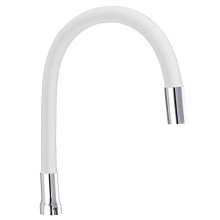 Излив к смесителю 1398 силикон SP-07GR гибкий, серый Lucky Tap