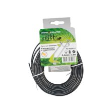 Леска для триммера 2,4х15м квадратная с сердечником нейлоновая Green Revolution