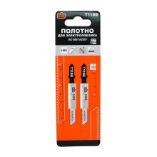 Полотно электролобзика по металлу прямой рез HSS глуб 30мм T118В, 2 шт. ПРОМИС