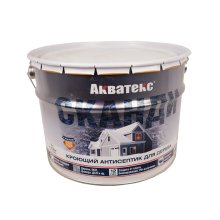 Антисептическое покрытие 9 л. АКВАТЕКС Сканди Рогнеда (графит)