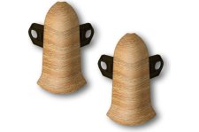 Наружный угол ИДЕАЛ КЛАССИК 3D 55 мм. в цвет текс. 206 дуб коньячный