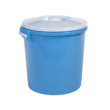 Бак пласт  45л пищевой голубой с крышкой РАДИАН (1/5)