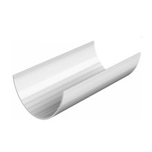 Желоб водосточный длина 3м 125/82 мм. (белый) ТН ПВХ