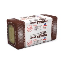 Утеплитель URSA TERRA 34 PN PRO (плита) 1000-610-100 мм. (3,05 м2 0,305 м3 22 кг./м3 5 шт.)