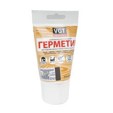 Герметик для наружных и внутренних работ силиконизированный 0,16 кг. ВГТ (венге) туба с носиком