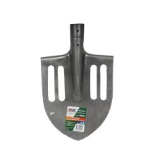 Лопата штыковая рельсовая сталь остроконечная серая К-4 MAWIPRO облегченая