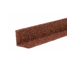 Уголок метал внутренний HAUBERK терракотовый (1250x50х50 мм.)