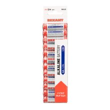 Элемент питания LR6 AA Alkaline 1,5 V REXANT (24 шт.)