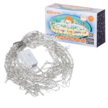 Гирлянда светодиодная Бахрома 1,9х0,5м, 68LED, белый, 8 режимов, 250В IP20 TDM