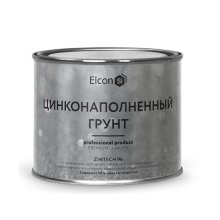 Грунт антикоррозийный цинконаполненный 1 кг. серый Elcon Zintech