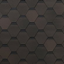 ШИНГЛАС ОПТИМА Коричневый 6,4 кг./м2 (1003*320*66) 3 м2 (упаковка)