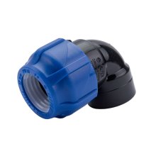 Отвод ПНД компрессионный вн/р 32х1  VALFEX