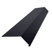 Планка карнизная  Шинглас Polyester темно-серая RAL 7024 (2000x100 мм.)