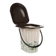 Туалет-ведро 17л Летний день