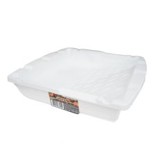 Ванночка для краски 200х210 мм. белая для валика до 250 мм. 670-4717 DЕCOR