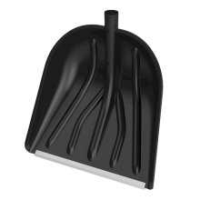 Лопата пластмассовая 410х460 КУПЕЦ-2 оцинк. планка ф32