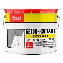 Грунтовка акриловая для внутренних работ 3,0 кг. СТАРАТЕЛИ БЕТОНКОНТАКТ