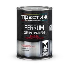 Эмаль акриловая 1,9 кг. для радиаторов (белая) FERRUM 150° ПРЕСТИЖ