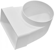 Колено 60*204хD125 мм. ЭРА 90 гр.