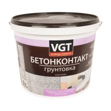 Грунтовка акриловая универсальная 8 кг. ВД-АК-0301 белый БЕТОНКОНТАКТ ВГТ