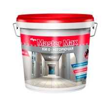 Краска  интерьерная 20 кг. негорючая MasterMax KM-0 готовая DYO