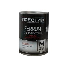 Эмаль акриловая 0,9 кг. для радиаторов (белая) FERRUM 100° ПРЕСТИЖ